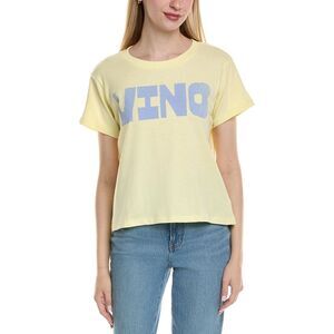 Chaser Womens  Coast Jersey Rambler T-Shirt, Yellow